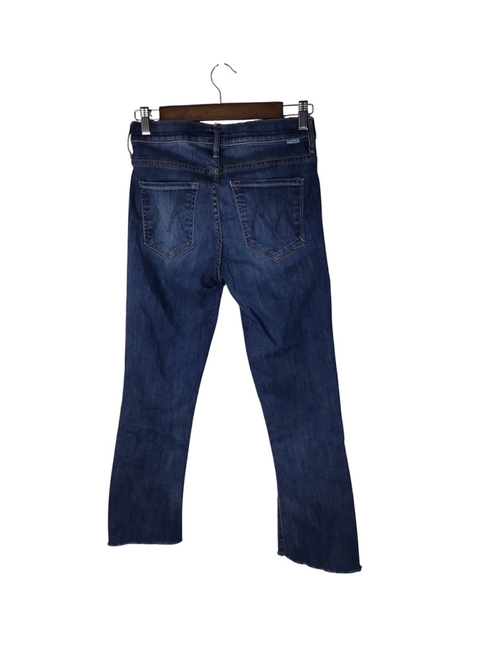 MOTHER Insider Crop Step Fray in Not Rough Enough Size 26.